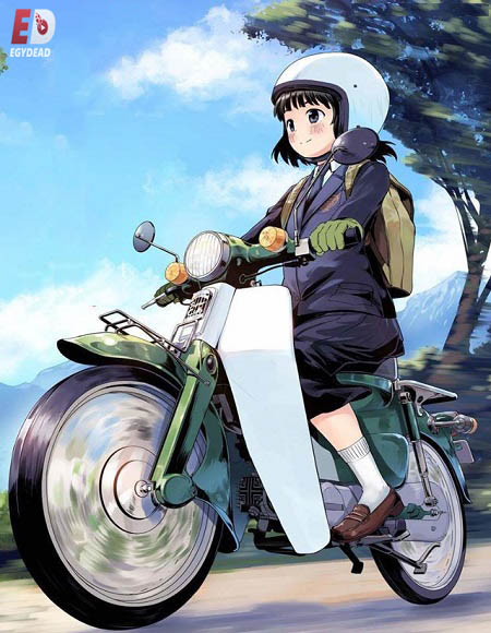 انمي Super Cub الحلقة 4 مترجمة